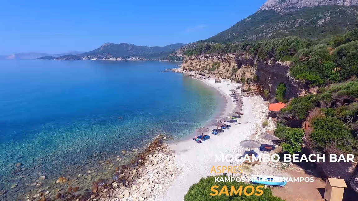 Η παραλία Mocambo κοντά στην παραλία Φουρνάκι στη Σάμο