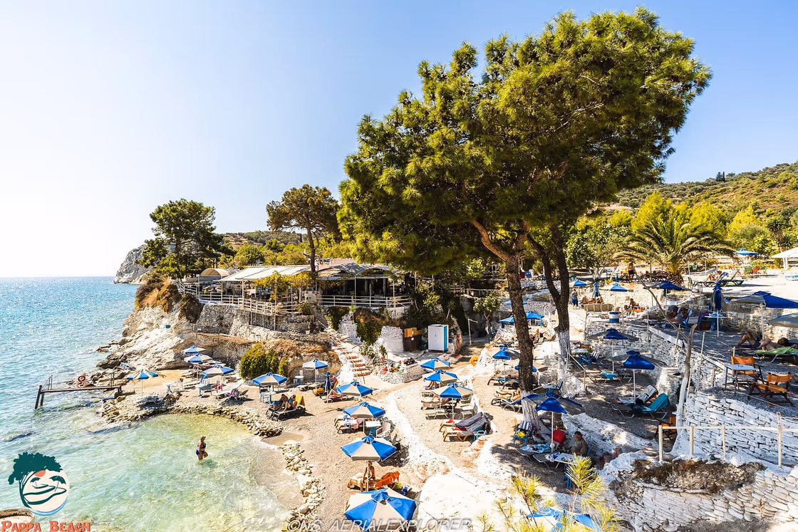 Η παραλία Πάππα κοντά στο Ηραίο της Σάμου