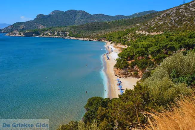 Η Ψιλή Άμμος κοντά στον Μαραθόκαμπο